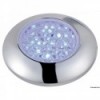 Plafoniera impermeabile cromata a LED blu - N°1 - comptoirnautique.com