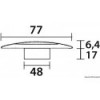 Ceiling light stainless steel housing white finish 6 LED white - N°3 - comptoirnautique.com