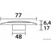 Plafoniera in acciaio inox con finitura bianca 6 LED bianchi - N°3 - comptoirnautique.com