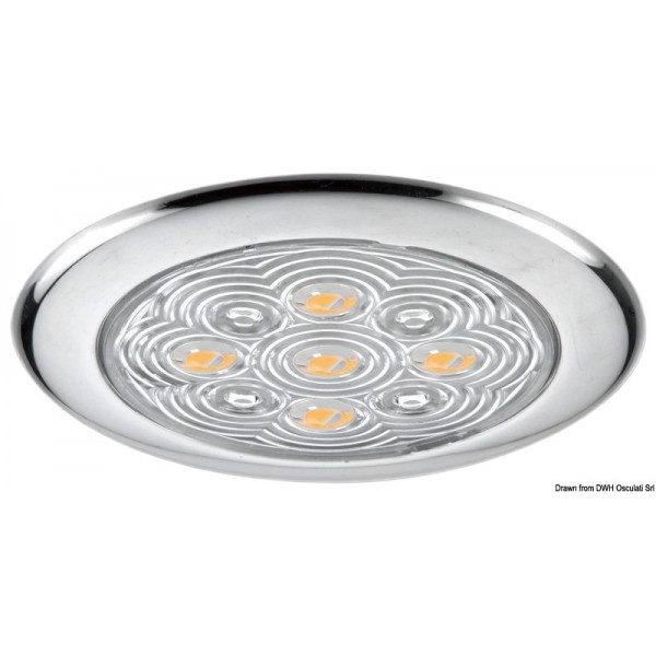 Ceiling light with 5 white LEDs - N°1 - comptoirnautique.com 