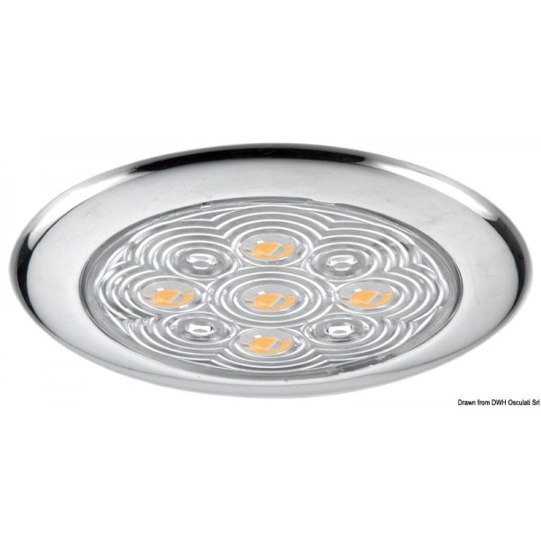 Plafoniera con 5 LED bianchi - N°1 - comptoirnautique.com