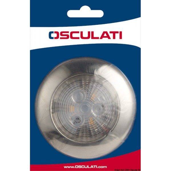 Plafoniera con 5 LED bianchi e 4 LED rossi - N°2 - comptoirnautique.com