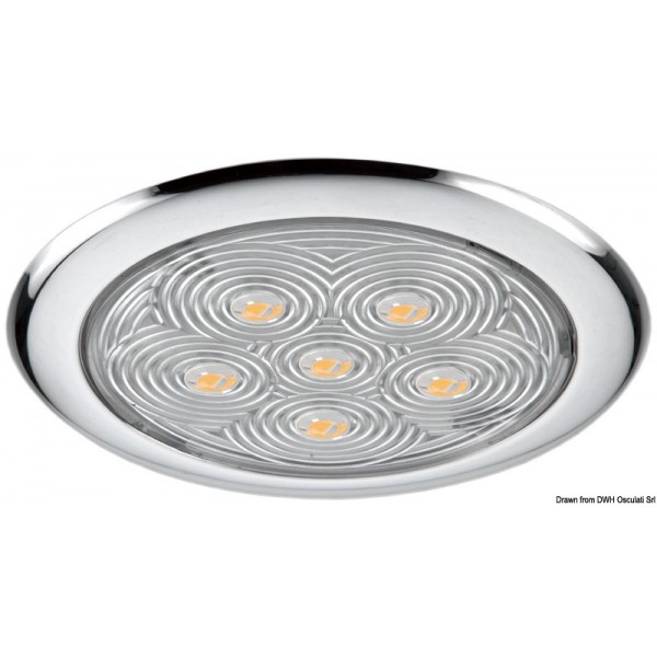 Ceiling light with 6 white LEDs - N°1 - comptoirnautique.com 