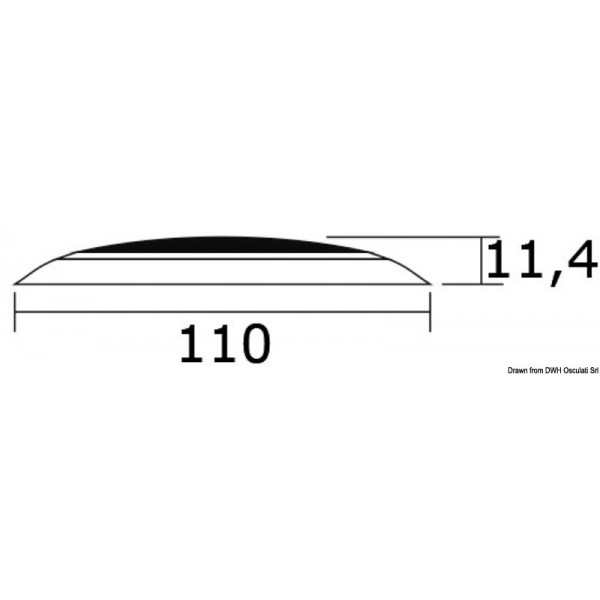 Deckenleuchte mit 6 LEDs weiß - N°3 - comptoirnautique.com 