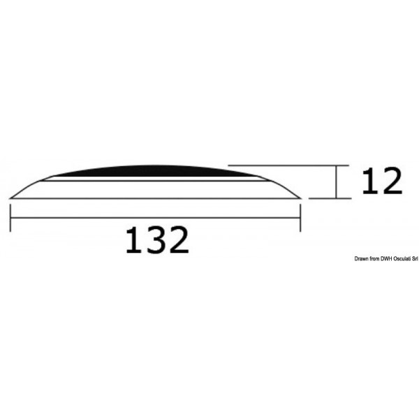 Deckenleuchte mit 9 LEDs weiß - N°3 - comptoirnautique.com