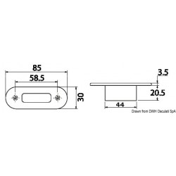 Luz de cortesia à prova de...