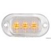 Luce di cortesia a 3 LED in policarbonato senza anello - N°1 - comptoirnautique.com