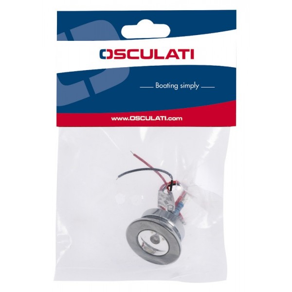 Luce di cortesia rotonda a LED bianchi - N°1 - comptoirnautique.com