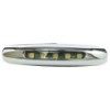 Luce di cortesia cromata con 5 LED blu - N°1 - comptoirnautique.com