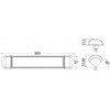 Illuminazione a LED impermeabile montata in superficie con interruttore sensibile al tocco - N°2 - comptoirnautique.com