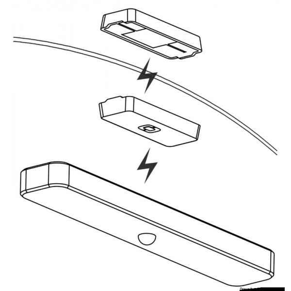Striscia luminosa per tauds bianchi 5V 2W - N°2 - comptoirnautique.com