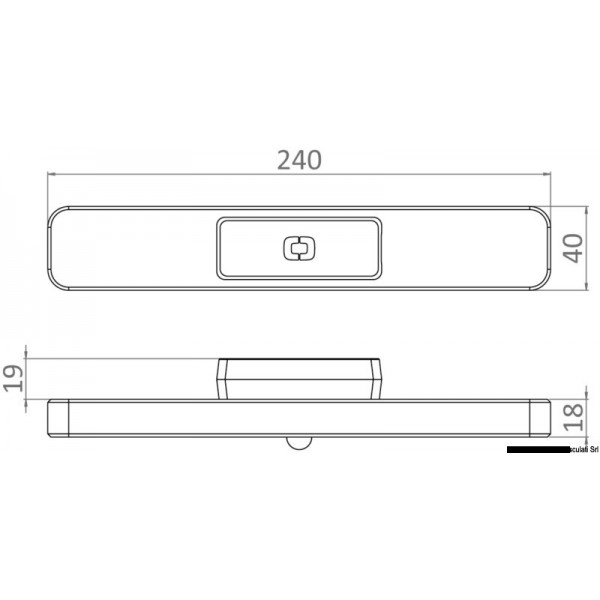 Lichtleiste für tauds weiß 5V 2W - N°3 - comptoirnautique.com