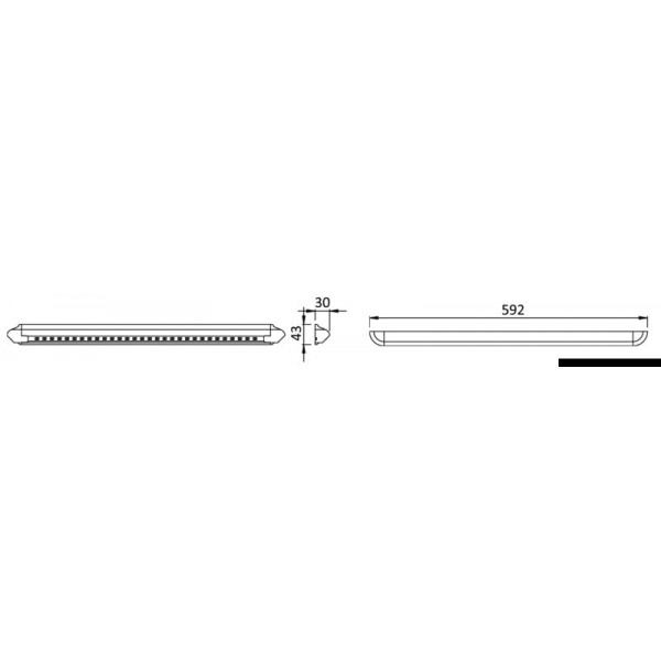 Lichtleiste Labcraft 30 HD-LEDs 12 V - N°4 - comptoirnautique.com