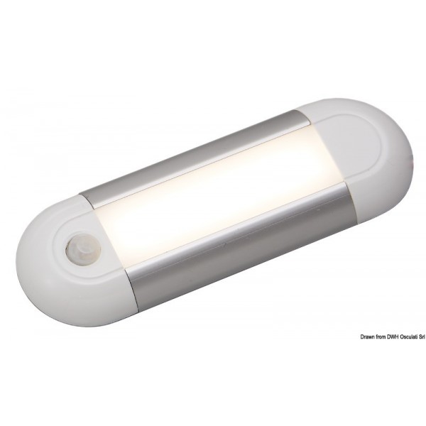Plafoniera di servizio automatica a LED con sensore positivo - N°1 - comptoirnautique.com