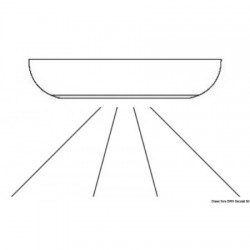 Plafonnier service LED...