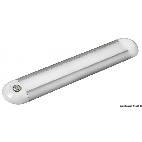 Plafoniera di servizio a LED interruttore a sfioramento 12/24V - N°1 - comptoirnautique.com