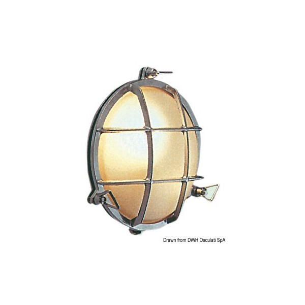 Faretto impermeabile in ottone cromato - N°1 - comptoirnautique.com