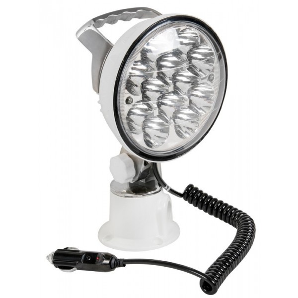 Moonlight 12/24V LED proiettore di profondità regolabile - N°1 - comptoirnautique.com