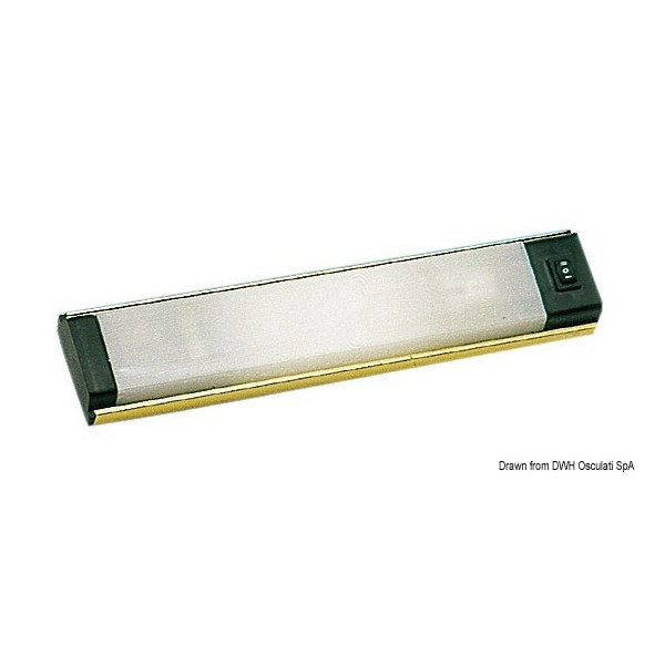 6W 12V gold neon ceiling light - N°1 - comptoirnautique.com