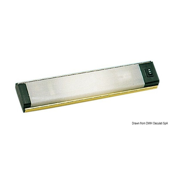 Plafoniera al neon oro 6W 12V - N°1 - comptoirnautique.com