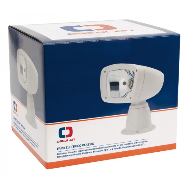 Faretto elettrico classico da 12 V - N°4 - comptoirnautique.com