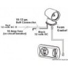 12 V stainless steel electric spotlight - N°3 - comptoirnautique.com