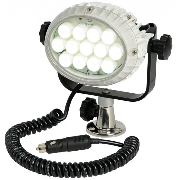 Phare LED Night Eye a. base pour fixation sur plan  - N°1 - comptoirnautique.com 