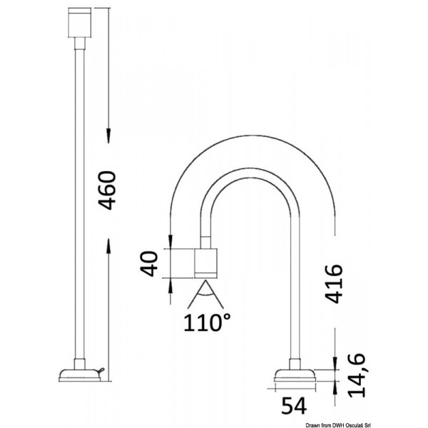 Faretto LED articolato 10 W 12/24 V - N°2 - comptoirnautique.com