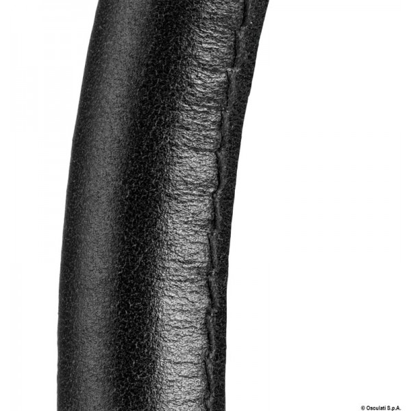 3 W black leather-covered spotlight - N°2 - comptoirnautique.com 