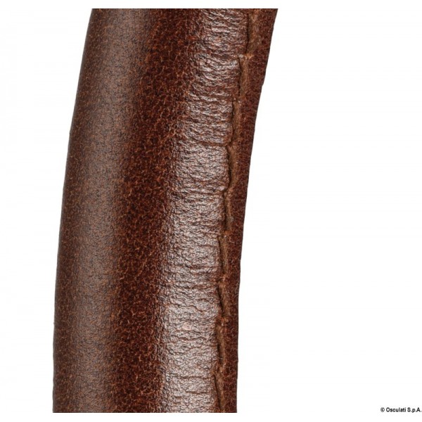 Foco de 3 W revestido de cuero marrón - N°2 - comptoirnautique.com 