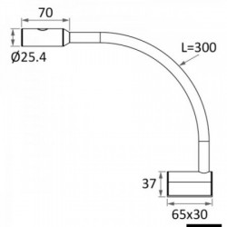 Articulated LED reading...