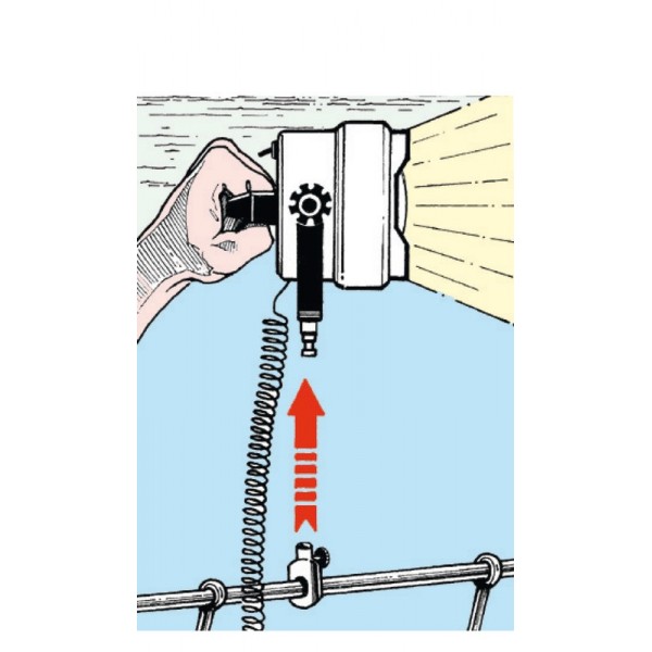 Foco Night Eye de latón cromado 12 V - N°5 - comptoirnautique.com