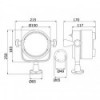 ABS Night Eye proiettore 24 V 100 100 W - N°4 - comptoirnautique.com