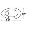 Coppia di faretti da incasso a parete Compact 12 V con lampadina a LED - N°1 - comptoirnautique.com