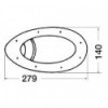 Coppia di faretti da incasso a parete 12 V - N°3 - comptoirnautique.com
