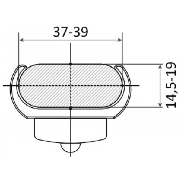 Luci per gradini LED standard da 38 mm 2 pz - N°3 - comptoirnautique.com