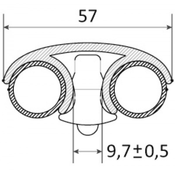 Illuminazione a LED scala a gradini XL 57 mm 2 pz - N°3 - comptoirnautique.com