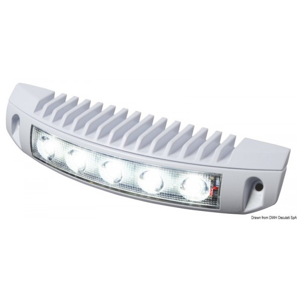 LED spotlight with 5 white LEDs - N°1 - comptoirnautique.com 