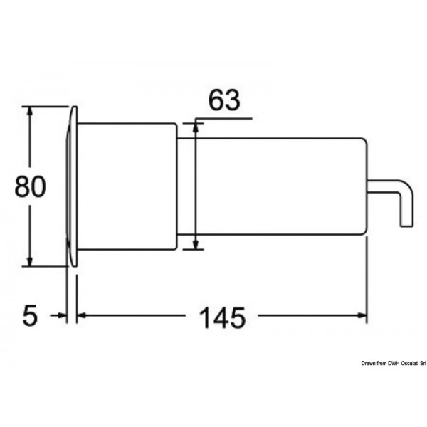 Faretto marino bianco da 10W sotto- - N°2 - comptoirnautique.com