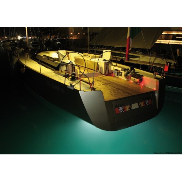 Faretto marino bianco da 10W sotto- - N°4 - comptoirnautique.com