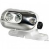 Faretto LED con 2 LED bianchi, completo - N°1 - comptoirnautique.com