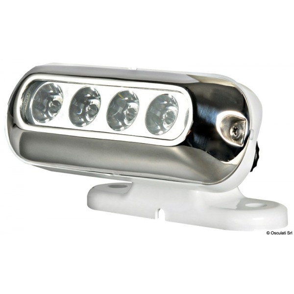 LED-Spot mit 4 weißen LEDs, komplett - N°1 - comptoirnautique.com
