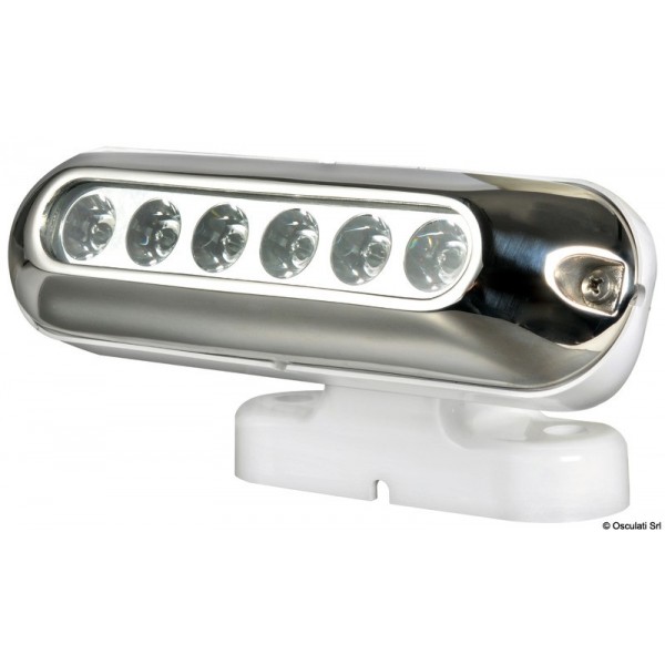 LED-Spot mit 6 weißen LEDs, komplett - N°1 - comptoirnautique.com