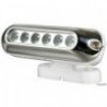 LED spotlight with 6 white LEDs, complete