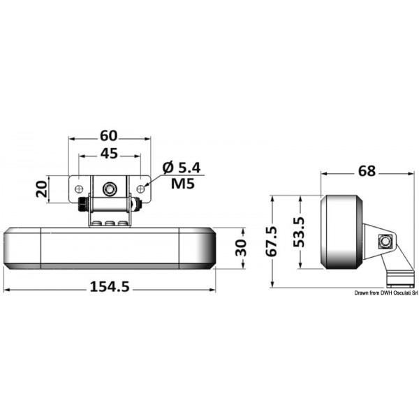 Foco LED articulado independiente - N°3 - comptoirnautique.com