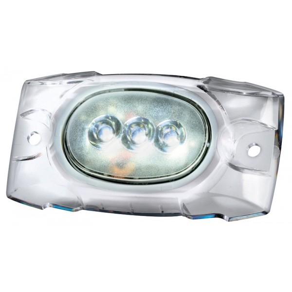 12/24V white LED underwater spotlight - N°1 - comptoirnautique.com 