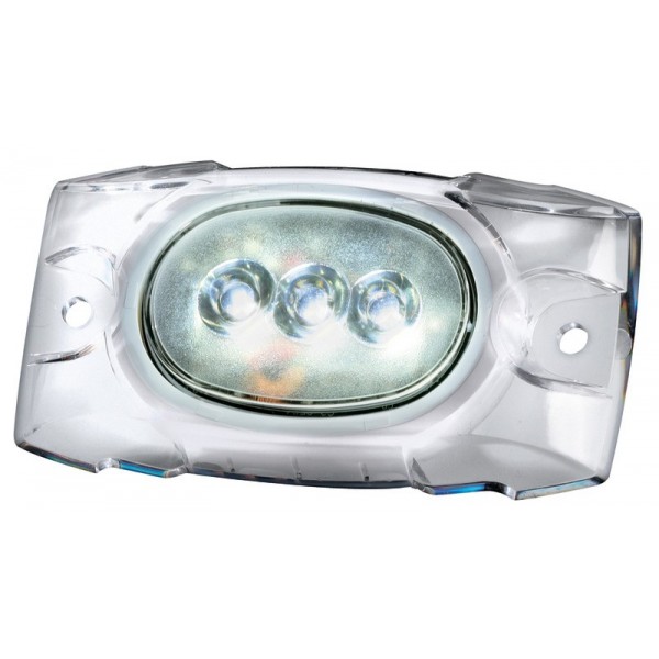 Projetor subaquático LED branco de 12/24V - N°1 - comptoirnautique.com 