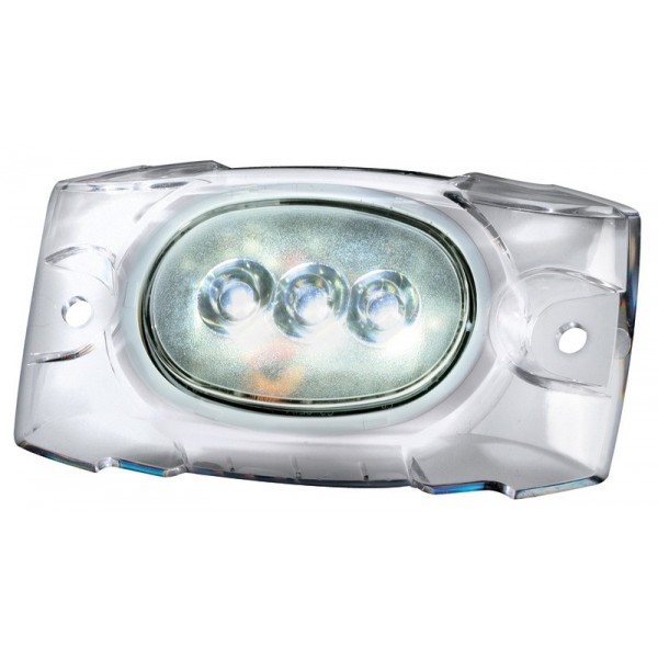 Proiettore sotto-marine LED 12/24V blu - N°1 - comptoirnautique.com