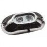 Sotto-faretto marino con 2 LED blu