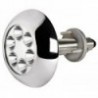 Faretto subacqueo-6x3W LED bianco con borchie